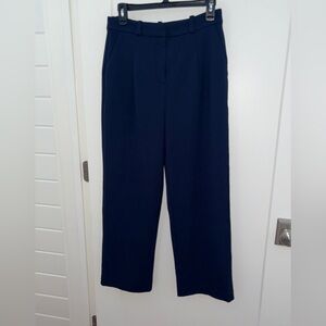 NWOT J. Crew Factory ponte knit wide straight leg pant sz 4P BX582
